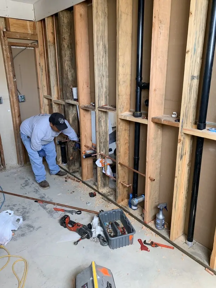 Commercial rough-in plumbing for Gas Line Repair in Hobin Corners